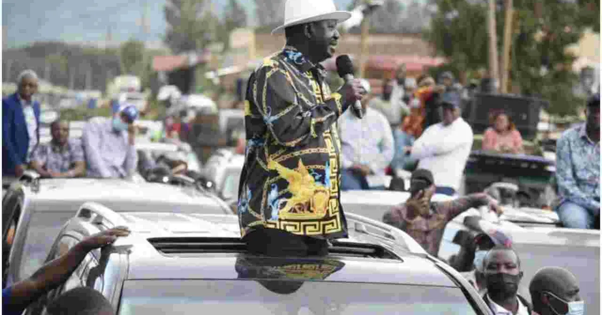 Raila Pledges to Cancel Student Loan Debts if Elected President in 2022