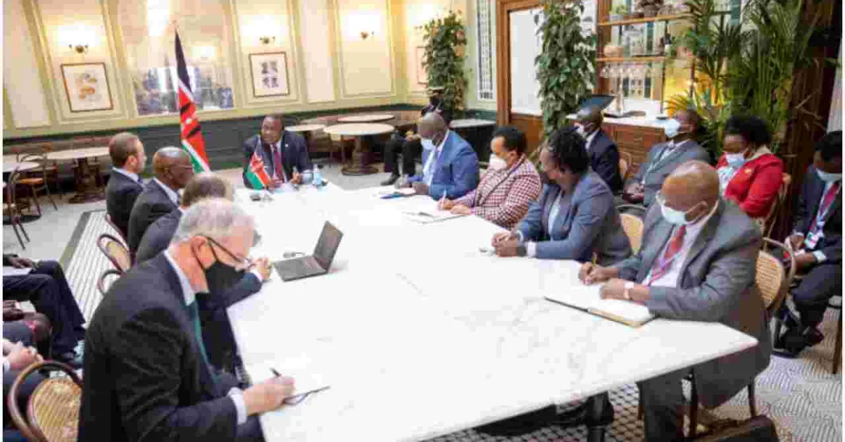 President Uhuru Briefed on Progress of Kenya-UK Health Alliance