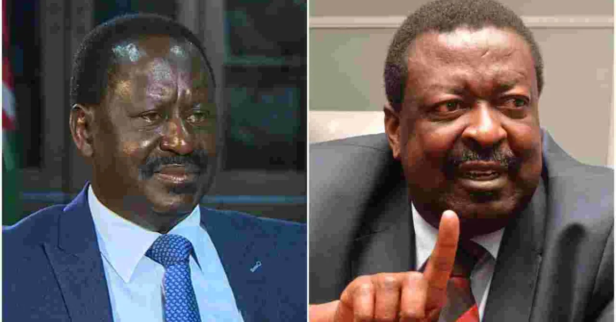 &quot;Stop Lying to Kenyans&quot;: Mudavadi Tells Raila over Sh6,000-a-Month Stipend Promise to Poor Families