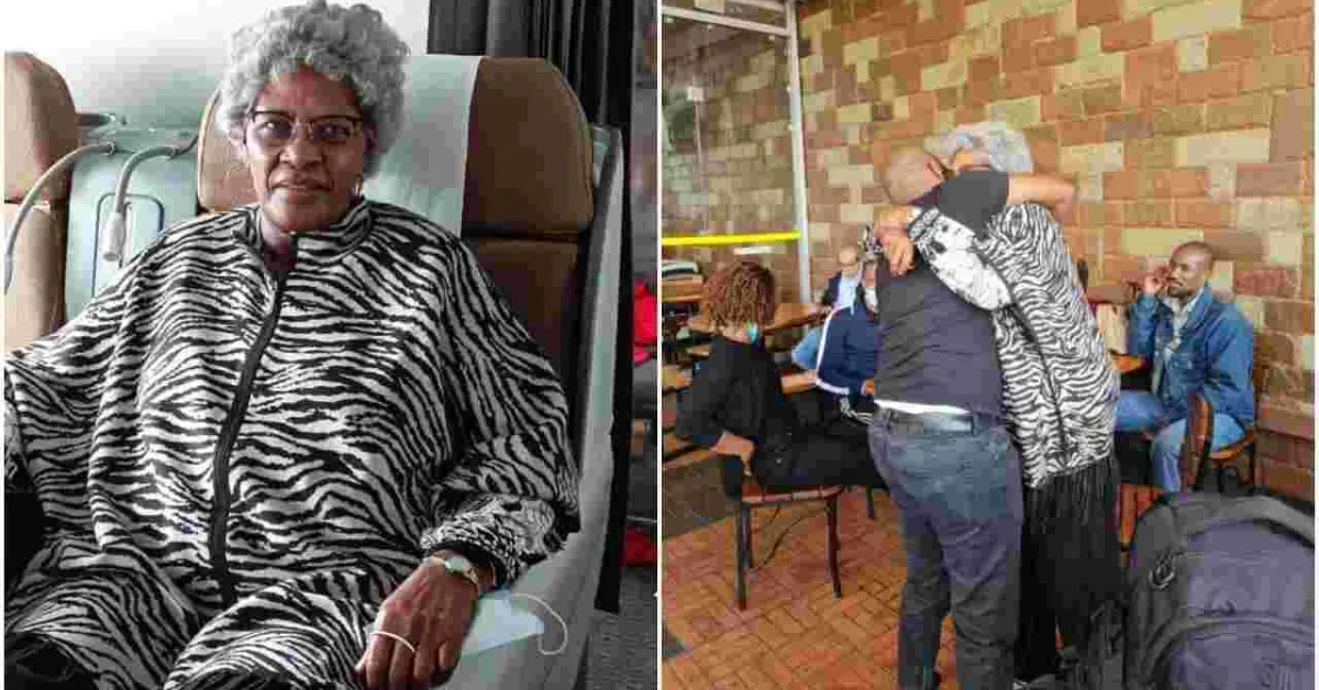 Joy as Kenyan Woman Returns from the US, Reunites with Son After 23 Years of Separation