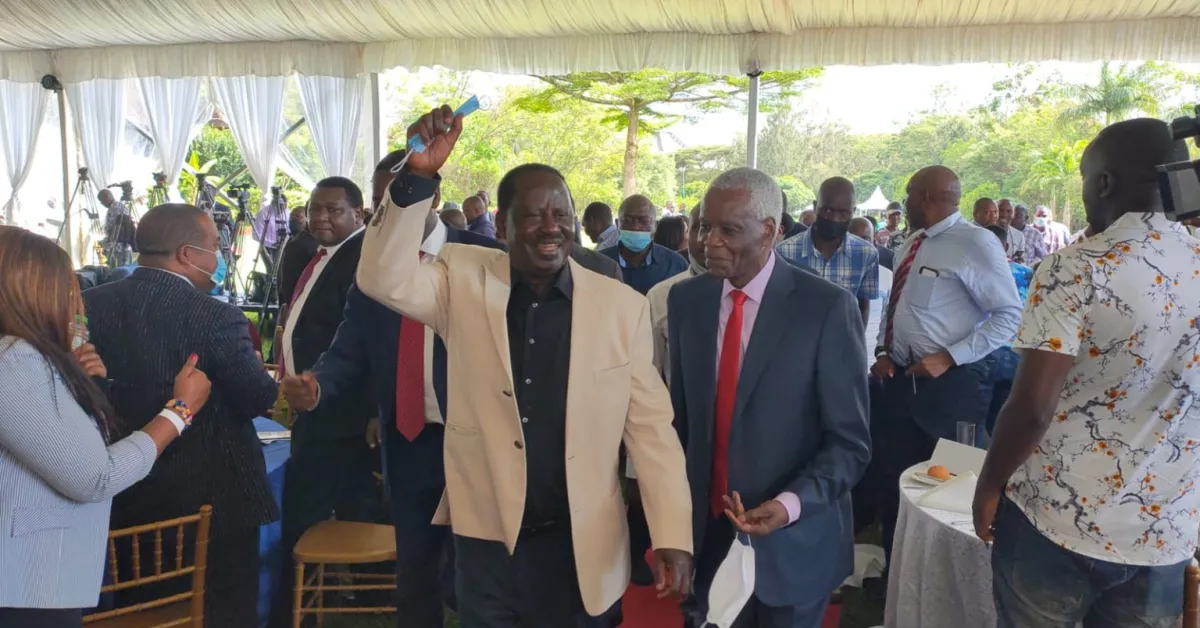 Mt Kenya Tycoons Throw Weight Behind Raila's 2022 Presidential Bid