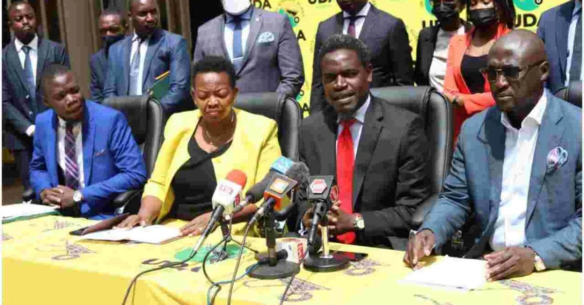 Ruto's UDA Party Unveils 50-Man Legal Team to Defend 'Hustlers' Against 'Deep State'
