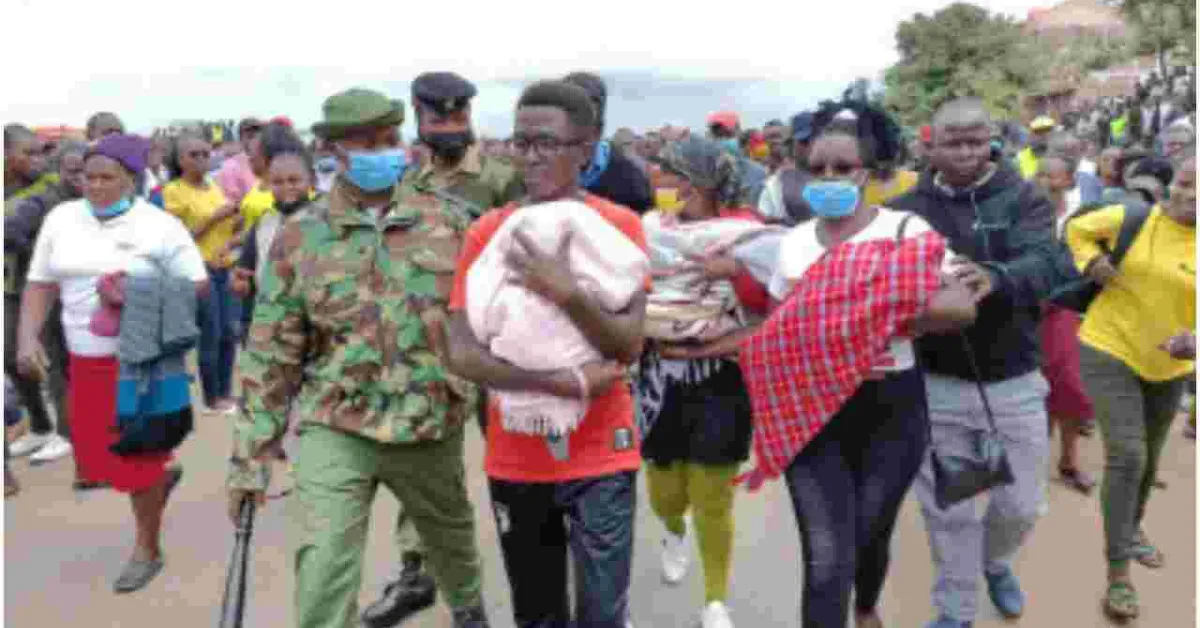 Mother of Triplets Escorted by Police After Ruto Gifts Her Sh100,000