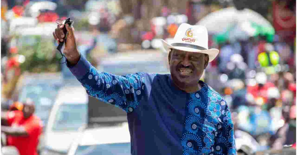 Raila Pledges Financial Support for Single Mothers if Elected President