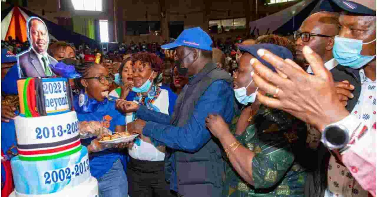 Ruto Leads Kenyans in Sending Birthday Messages to Raila as He Turns 77