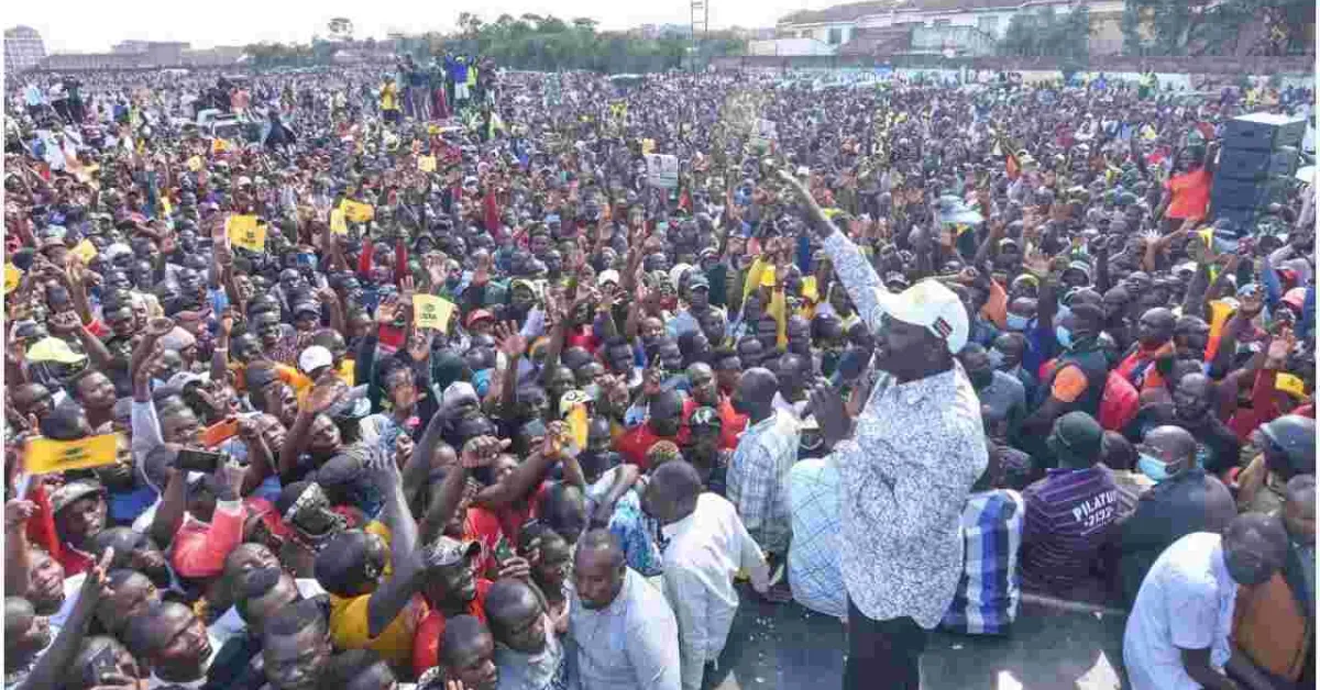 UDA Demands a Probe into Chaos Witnessed at Ruto’s Jacaranda Grounds Rally