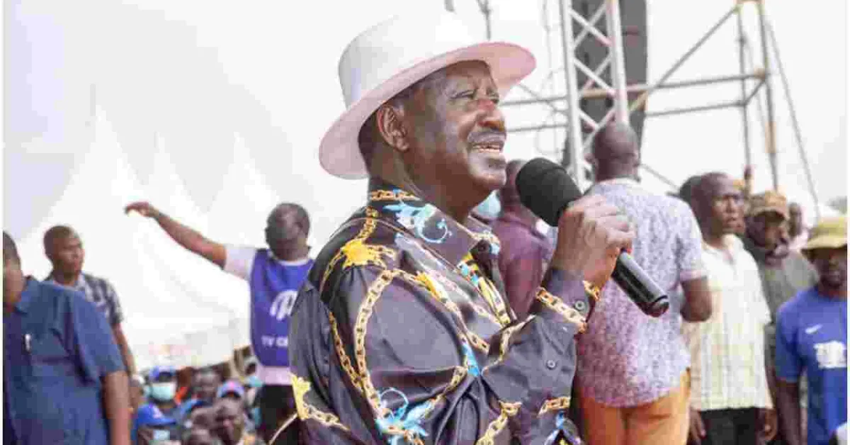 Raila Threatens to Quit 2022 Presidential Race