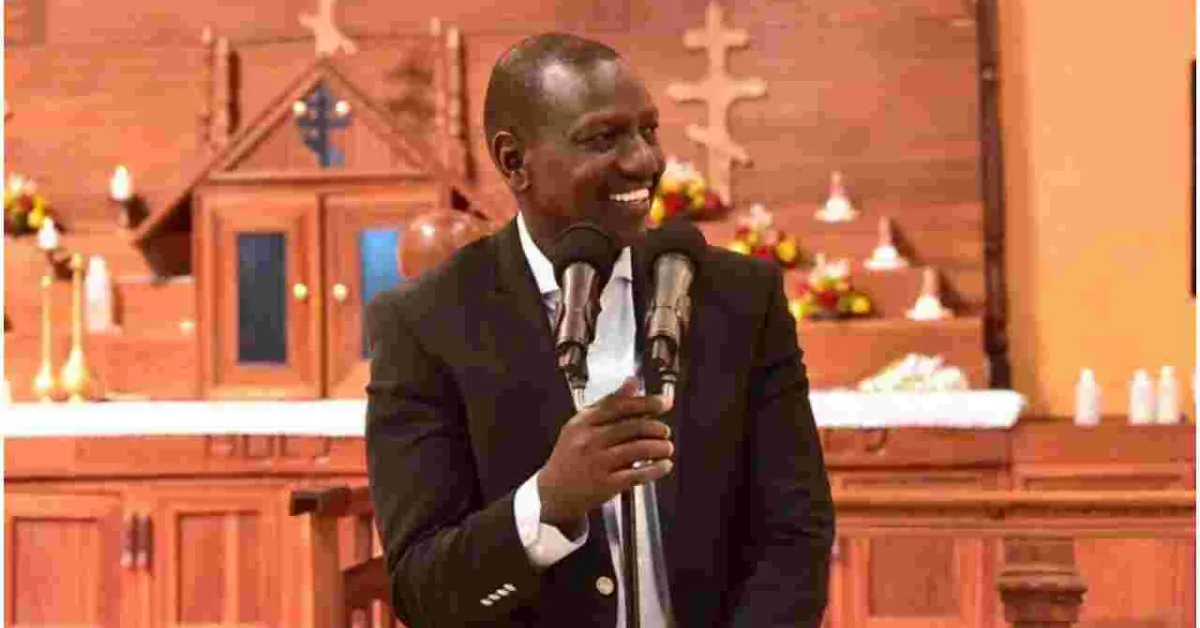 Ruto Puts His Church Donations on Hold Until After August Elections