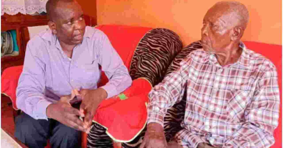 94-Year-Old Kenyan Man Returns Home After Being Away for 42 Years