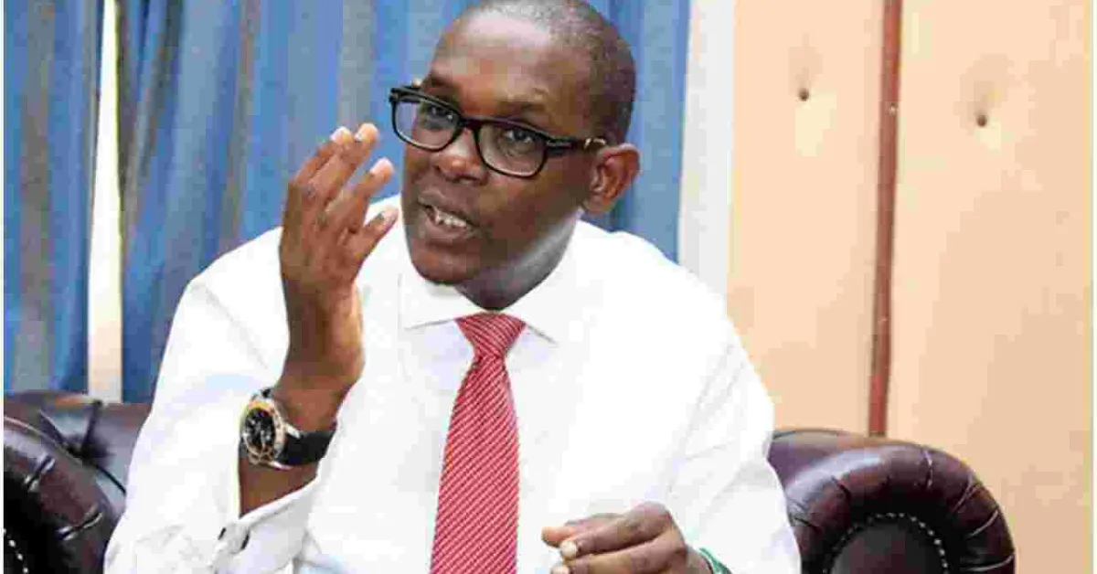 State House Chief of Staff Nzioka Waita to Resign Next Week to Join Politics