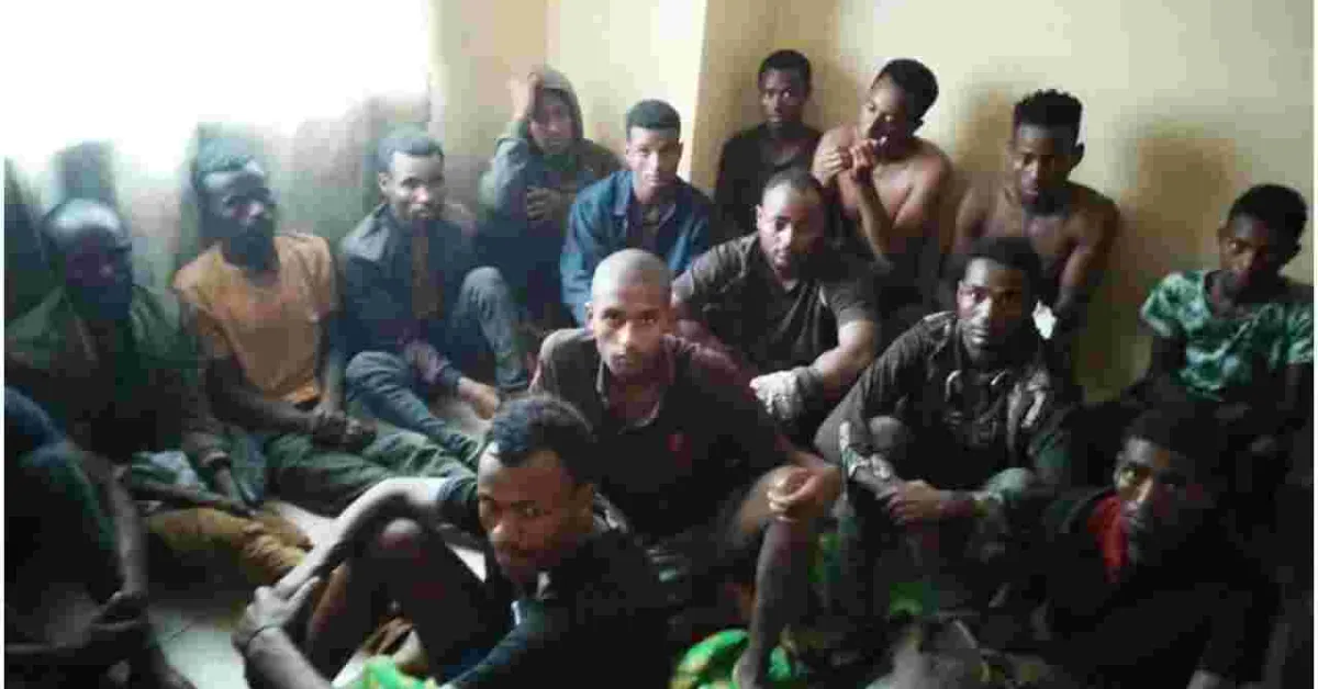 108 Ethiopian Nationals Rescued from a One-Room House in Kiambu