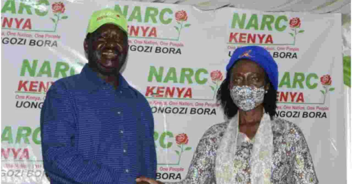 Martha Karua Declares Support for Azimio La Umoja Presidential Candidate Raila Odinga