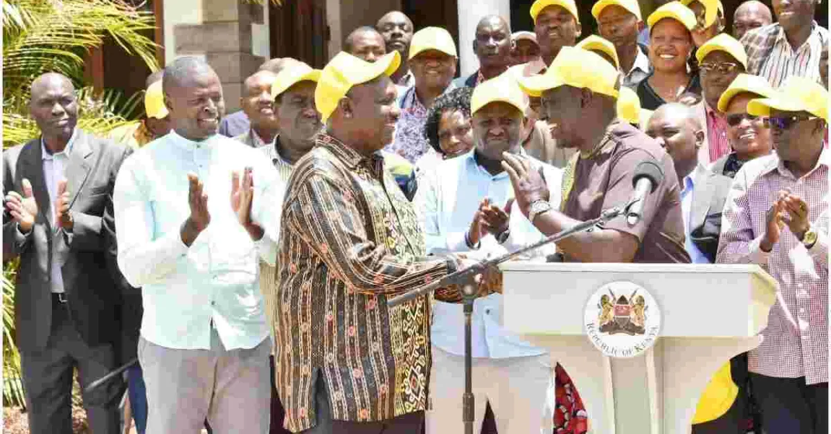 Narok Governor Samuel Tunai Decamps to UDA to Vie for Senate Seat