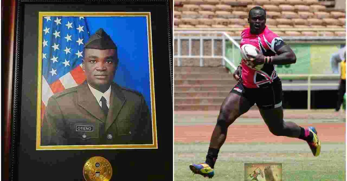Former Kenyan Rugby Star Horace Otieno Joins the US Army