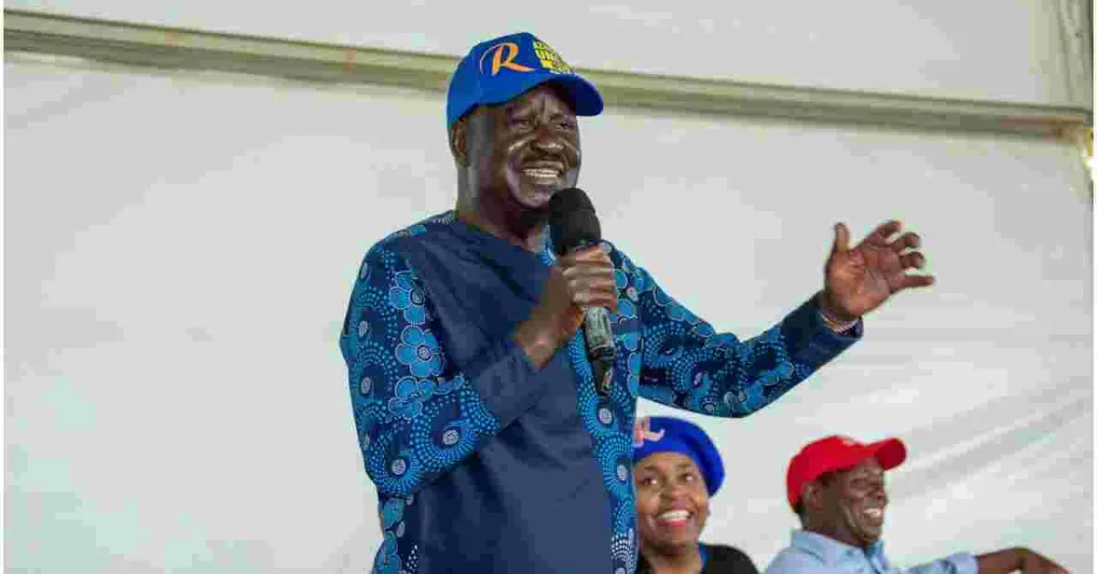 Mt Kenya Aspirants Who Don’t Campaign for Raila to be Denied Funding