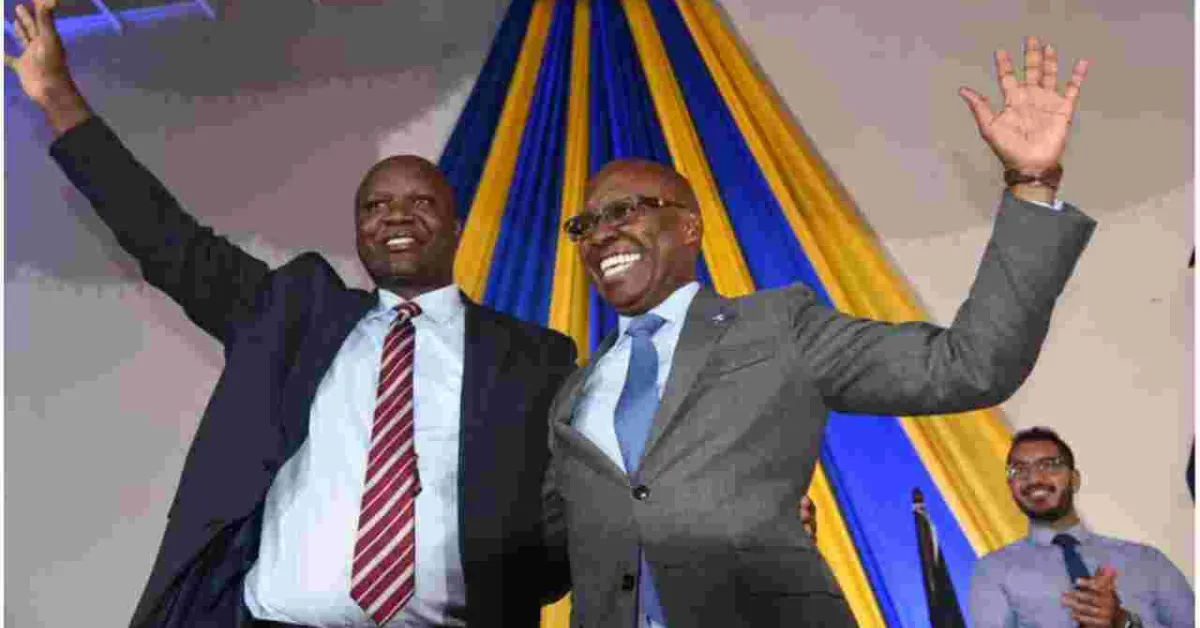 Jimi Wanjigi Names Lawyer Willis Otieno as His Running Mate