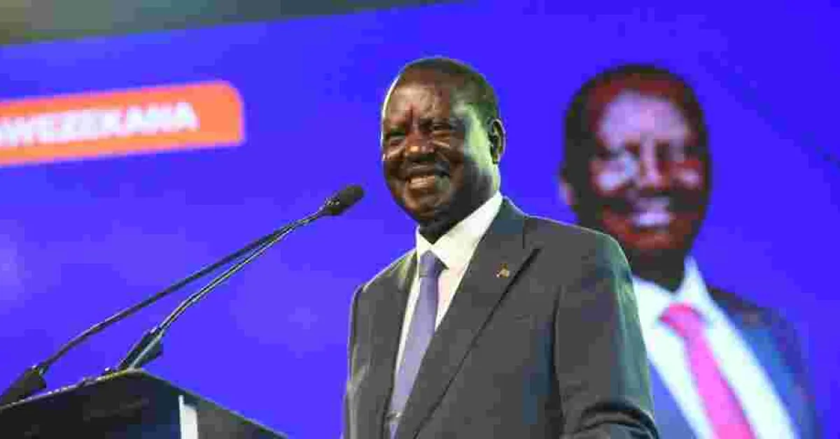Raila Pledges to Ban Mitumba Clothes If Elected President