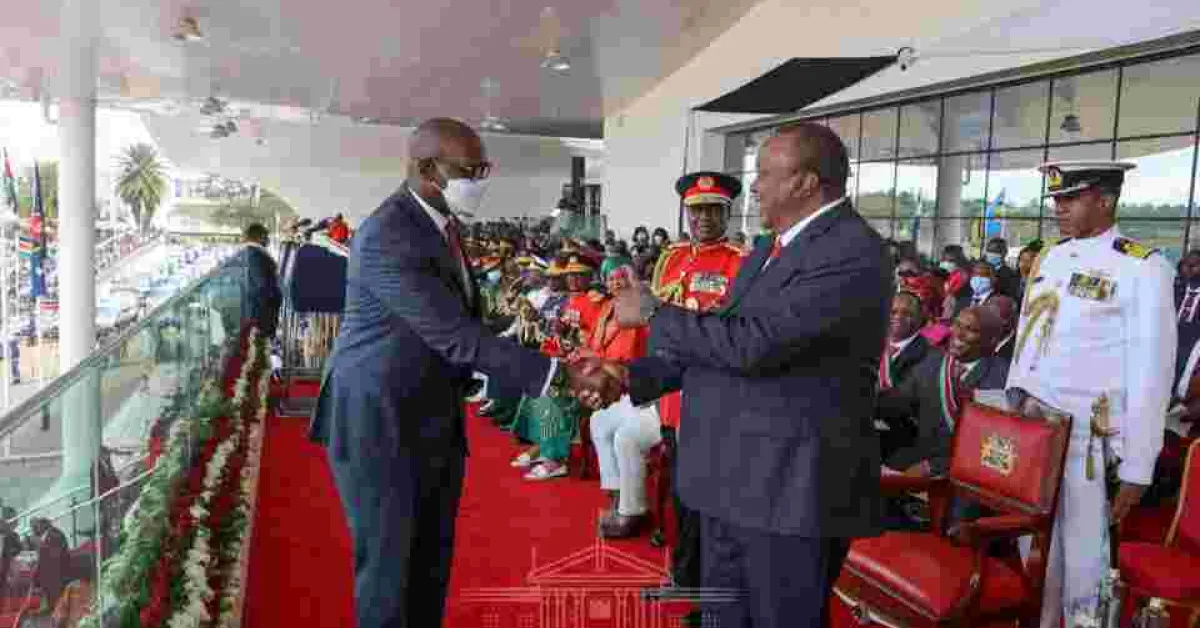 President Uhuru Awards 10 Kenyans During His Last Madaraka Day Fete