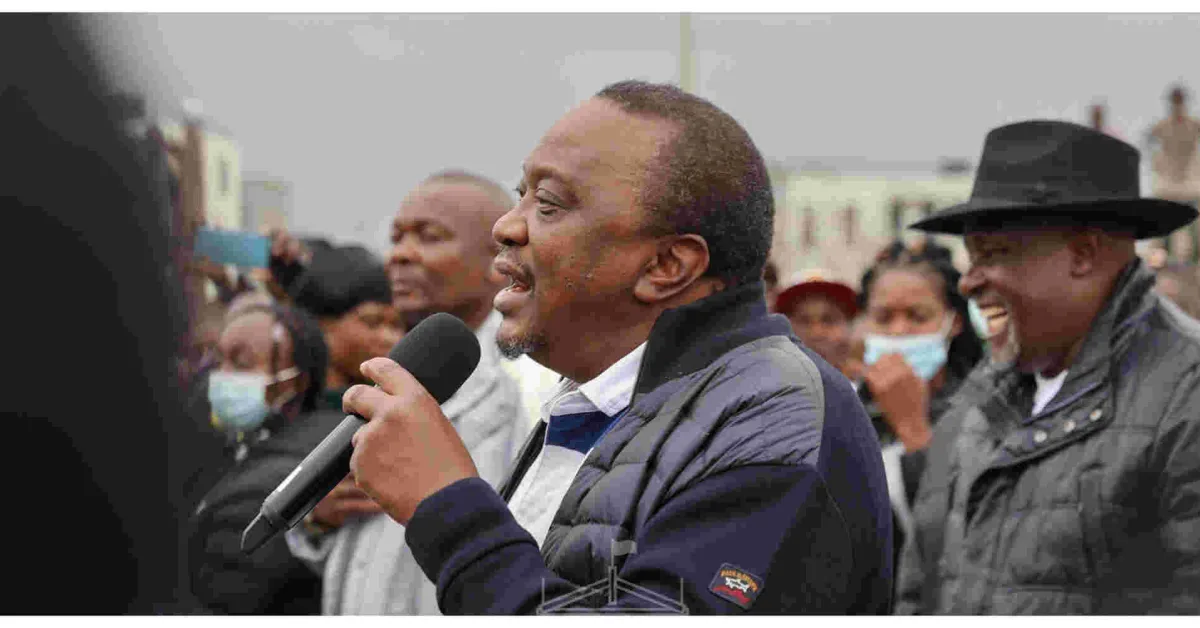 Uhuru Tells Off Ruto Camp as He Campaigns for Raila, Karua in Nairobi