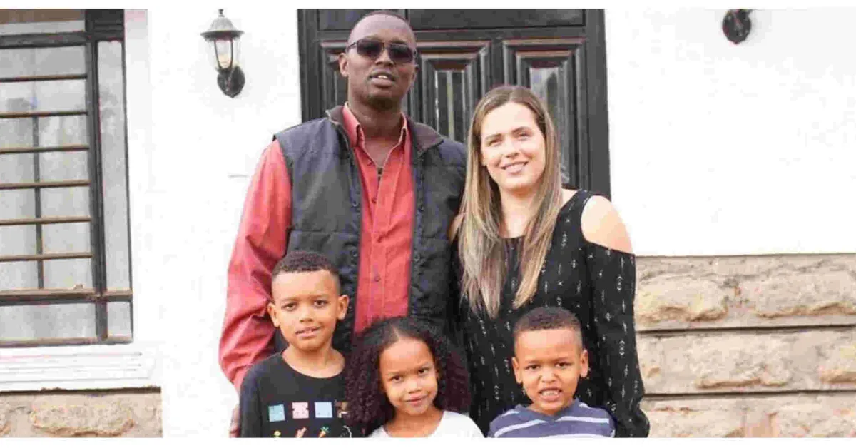 Kenyan Man and His American Wife Move from the US to Raise Their Kids in a Meru Village