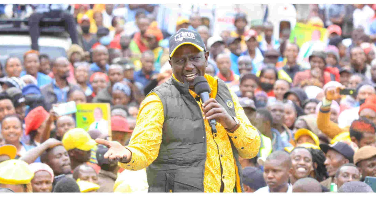 Don’t Take Us for Fools, Ruto Tells Raila over Reduced Unga Prices