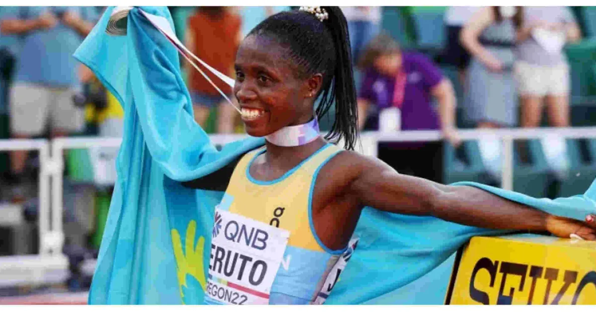 Norah Jeruto Wins Gold for Kazakhstan in Oregon, Months After Renouncing Kenyan Citizenship