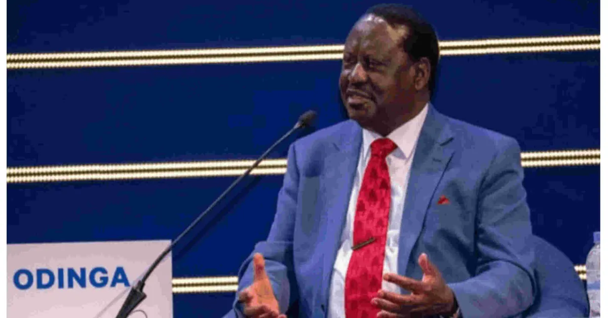 Azimio Gives Conditions for Raila to Attend Tuesday’s Presidential Debate
