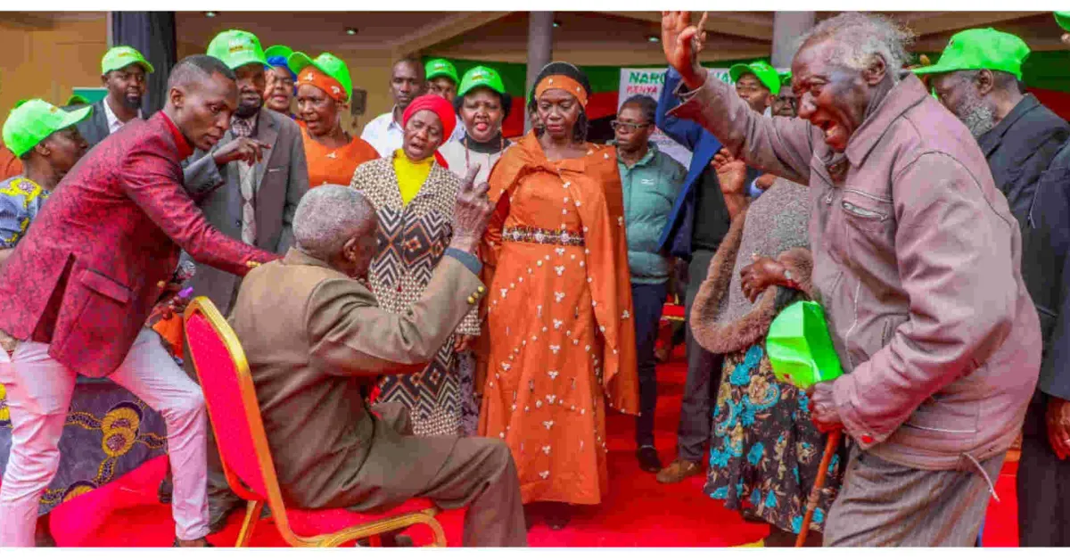 Mau Mau Veterans Endorse Raila-Karua Presidential Ticket