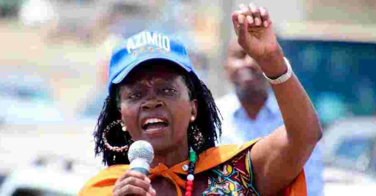 Sitishwi Na Moshi Kidogo: Martha Karua Speaks Out After Teargas Explosion at Her Rally in Kisii