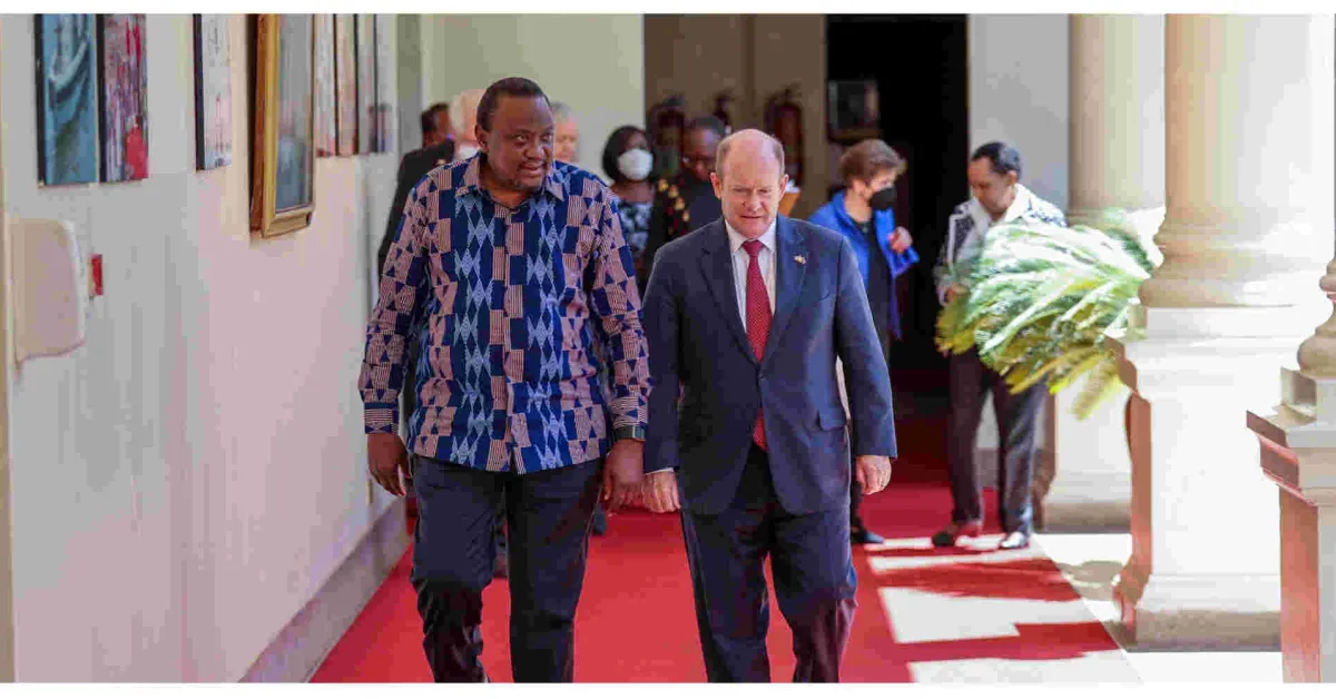 President Kenyatta Assures Kenyans of a Smooth Transition Process