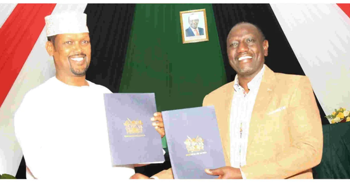 UDM Party Signs a Post-Election Coalition Pact with Ruto's Kenya Kwanza