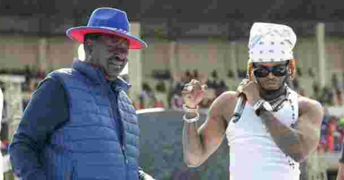 Singer Diamond Pockets Sh11 Million for a 10-minute Performance at Raila’s Final Rally