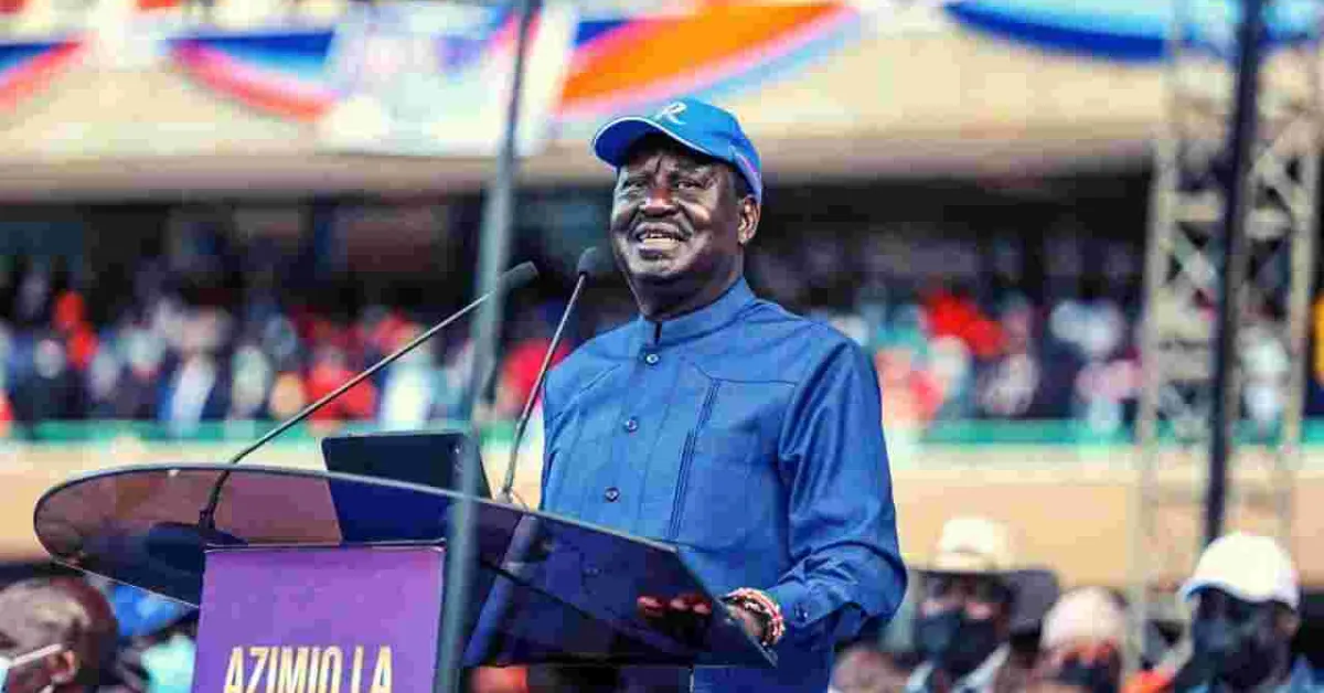 I Have Seen Canaan, Raila Says in Final Appeal to Kenyans Ahead of Elections