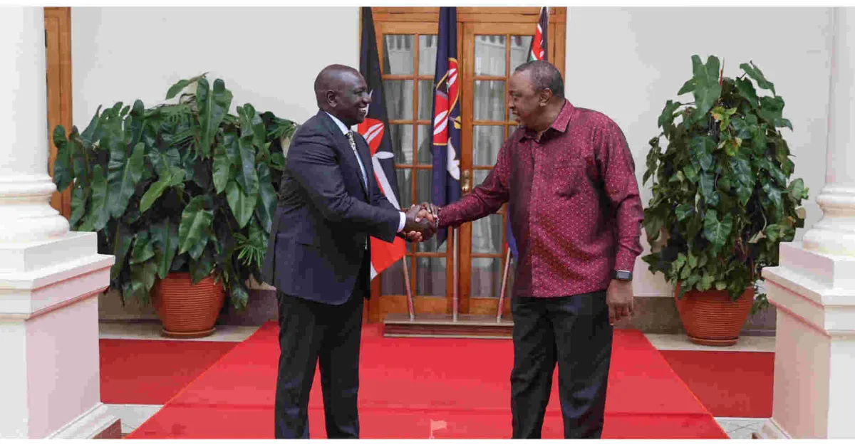 Uhuru Finally Congratulates President-Elect William Ruto