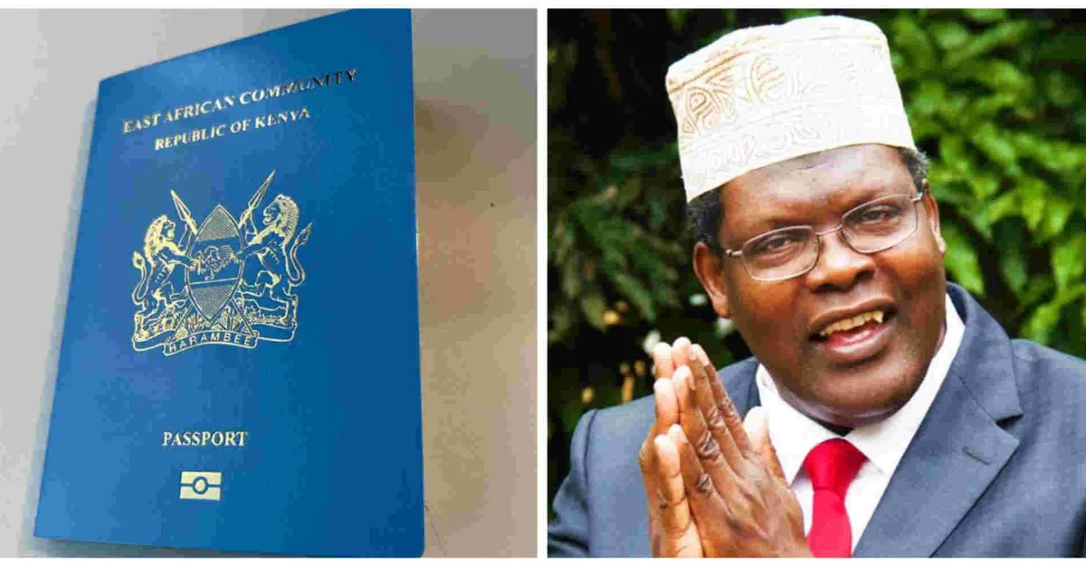 Miguna Miguna Gets a New Kenyan Passport Courtesy of President Ruto