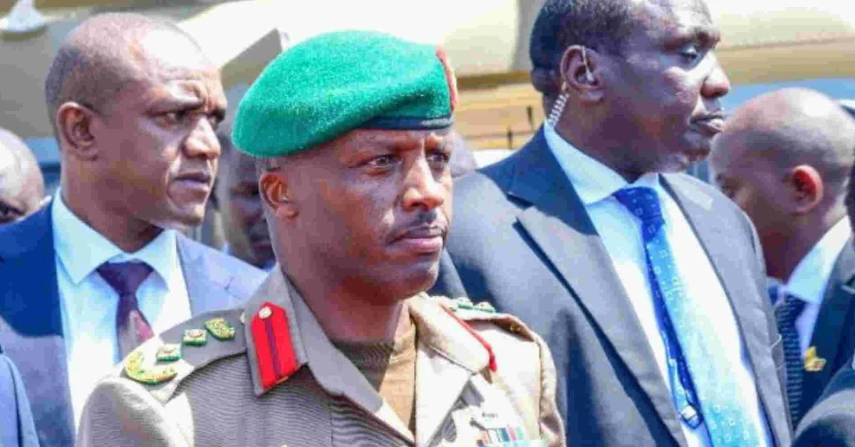 President Ruto Gets New Aide-De-Camp, Col. Fabian Lengusuranga