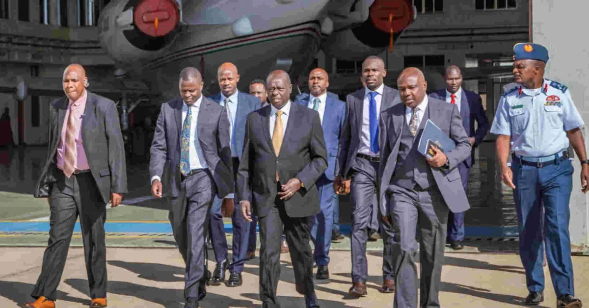 Gachagua Leaves for His First Official Foreign Trip as Deputy President