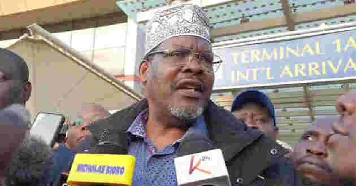Miguna Miguna Finally Returns to Kenya 1,716 Days After His Deportation