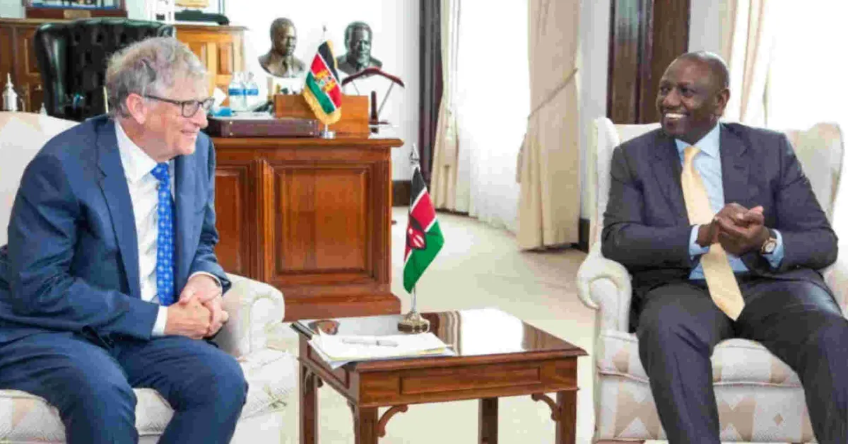 President Ruto Hosts American Businessman Bill Gates at State House