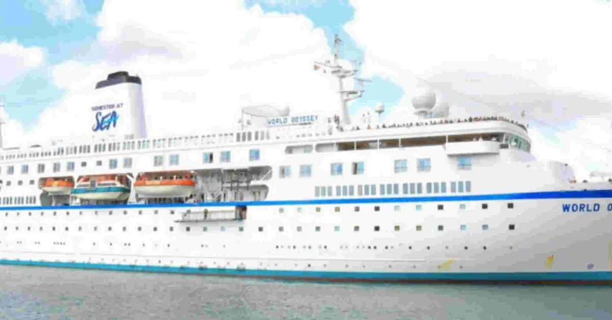 Cruise Ship Carrying Over 800 Tourists Arrives at Mombasa Port