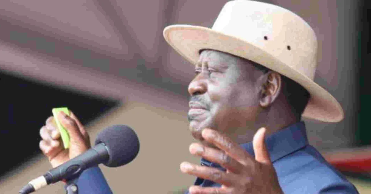 Raila to Hold Public Forums to Oppose Removal of Four IEBC Commissioners