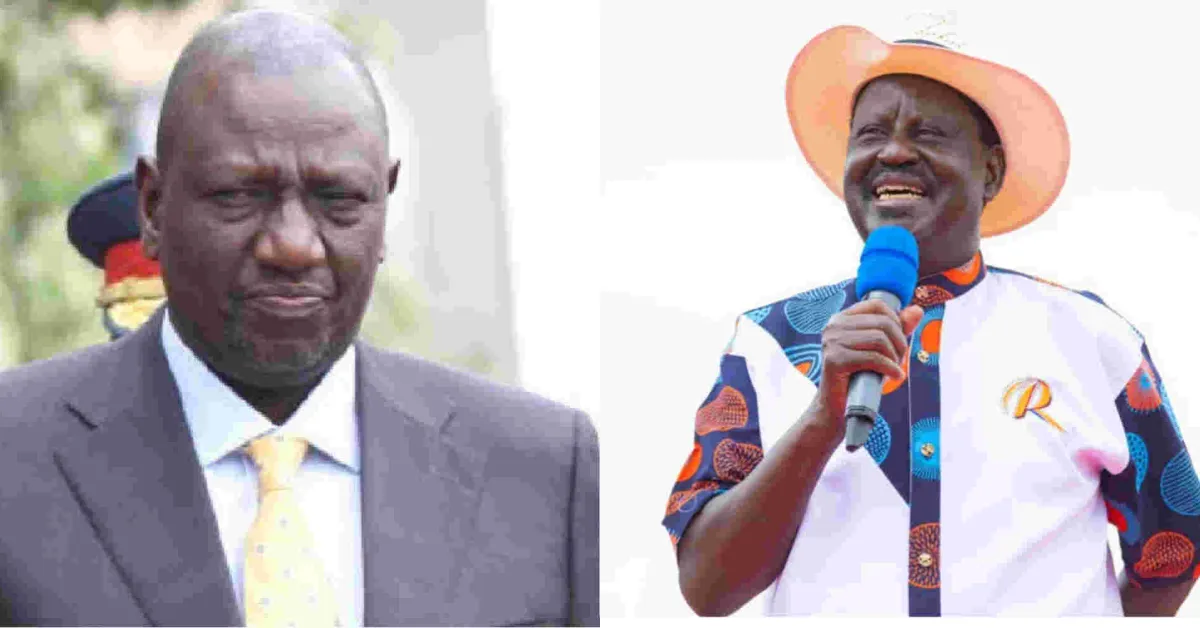 Ruto, Raila Clash on Twitter over Removal of IEBC Commissioners from Office
