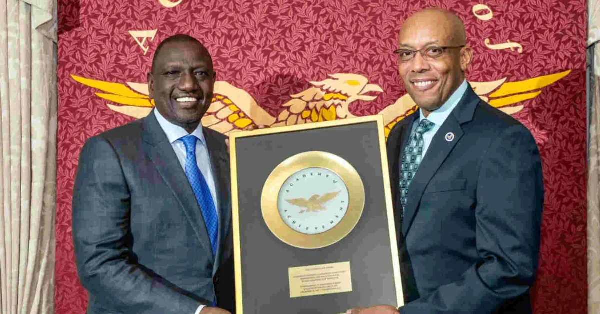 President Ruto Inducted into the American Academy of Achievement