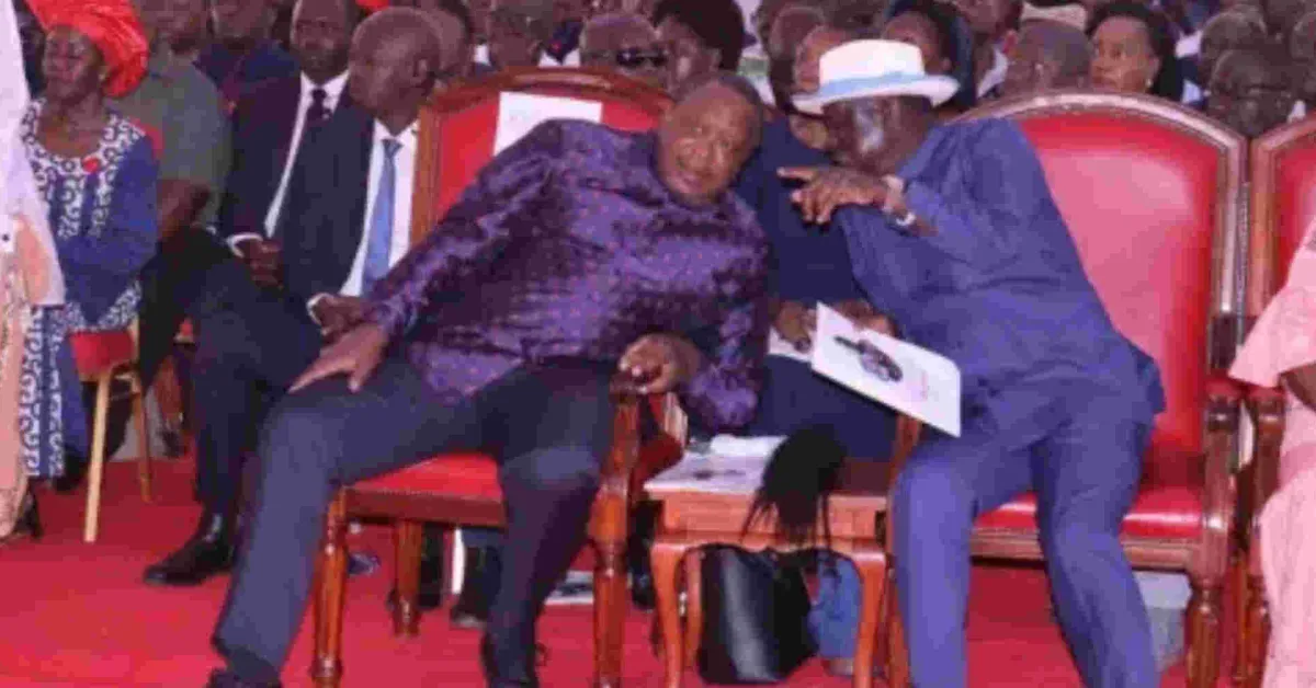 Former President Uhuru Kenyatta Recognises Raila as His Party Leader