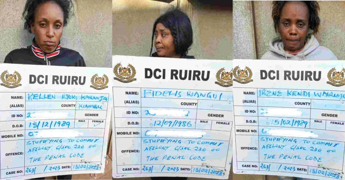 Three 'Mchele Babes' Arrested After Spiking Men’s Drinks at Kamakis