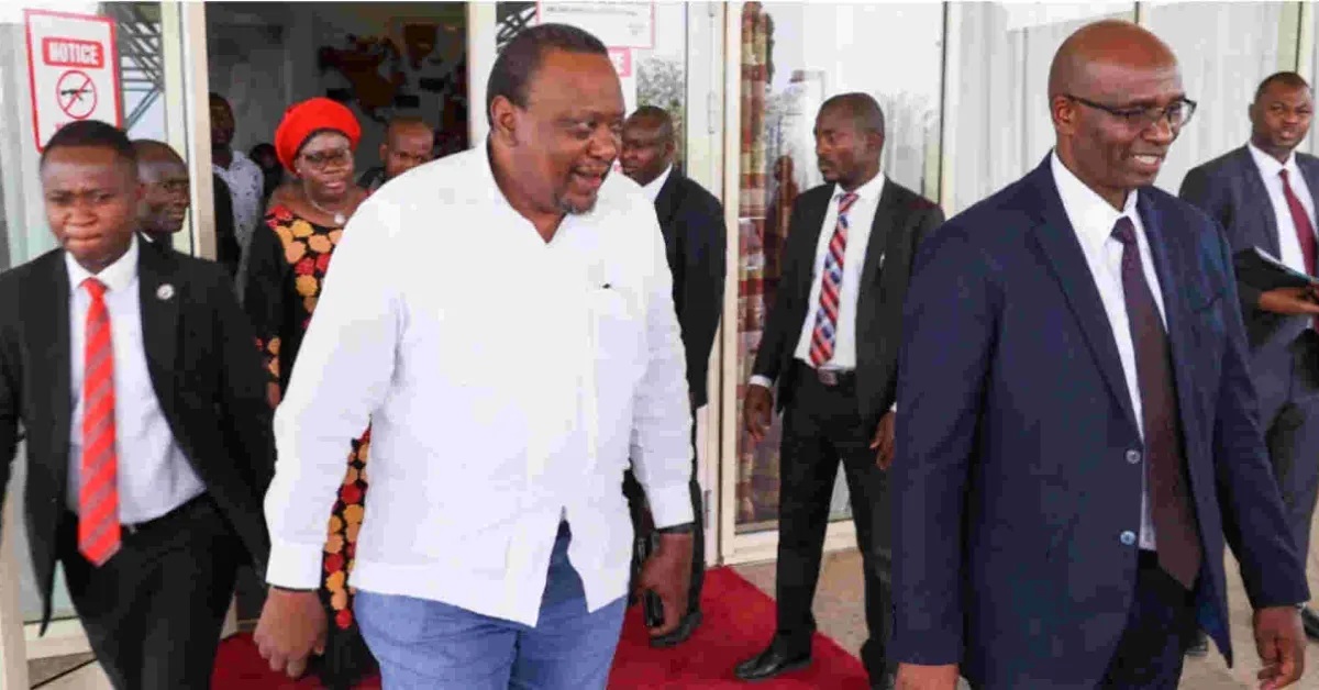 Uhuru Lands in Nigeria to Lead African Union's Election Observer Team