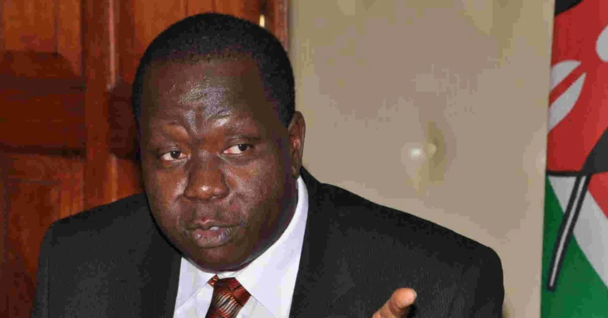 Lawyer Denies Reports That Matiang’i Fled the Country, Says He Traveled to the UK for Private Matter