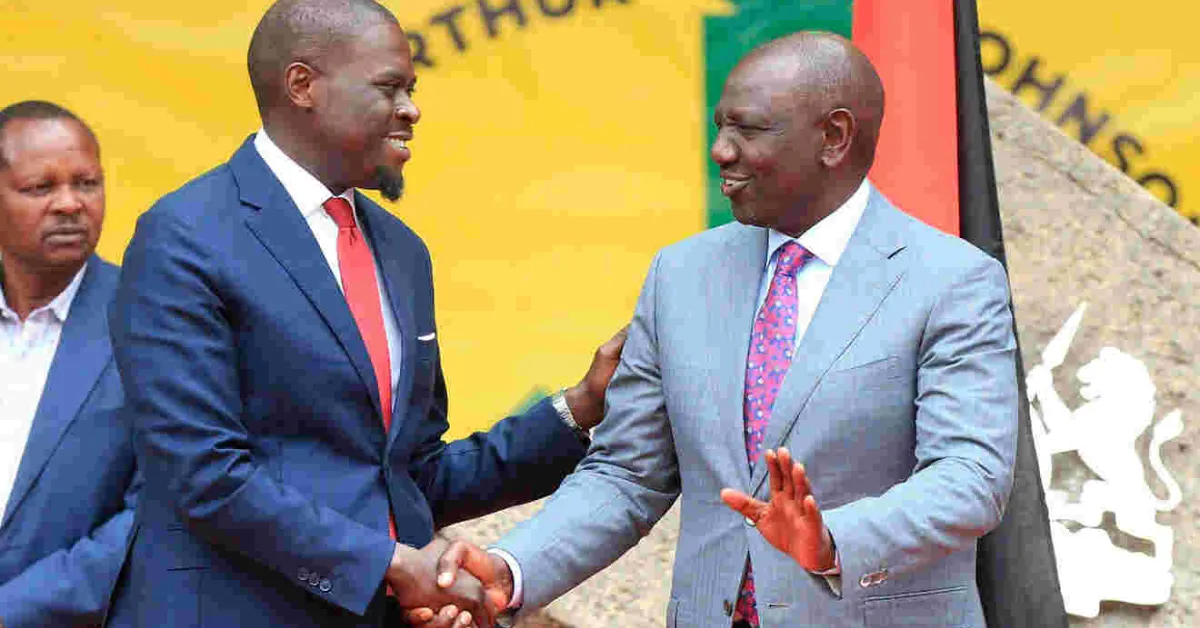 Nairobi Governor Sakaja Urges President Ruto to Hold a Dialogue with Raila