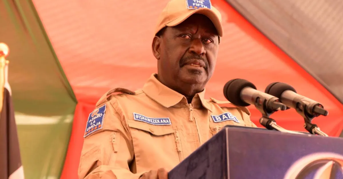 Raila to Lead ‘Mother of All Demonstrations’ in Nairobi on Monday