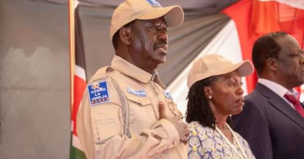 Raila Announces Start of Countrywide Mass Action to Push Out Ruto's Gov't